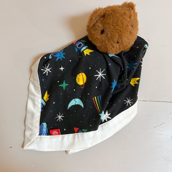 MAGNETIC ME Space Chase Plush Bear Lovey - blanket plush - baby - brown bear - Picture 8 of 9